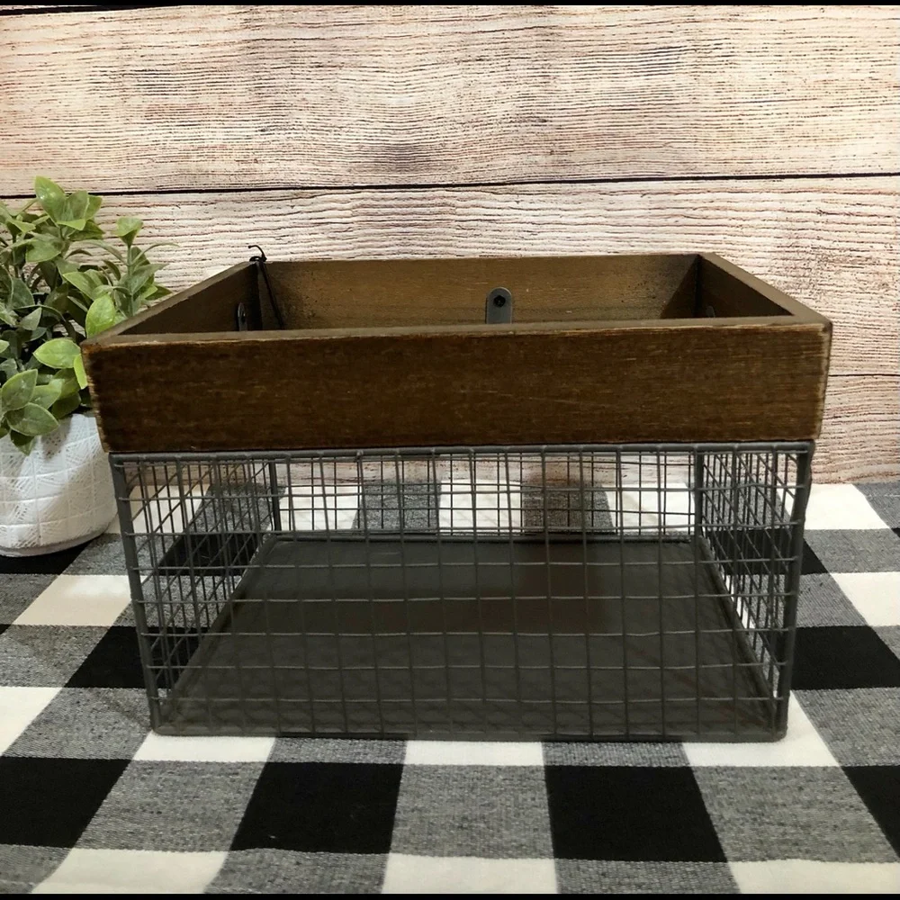 New Rae Dunn KITCHEN Basket storage organizer farmhouse decor